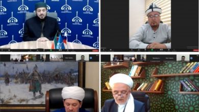 Азирети-Муфтийдин-орун-басары-Өзбекстан-мусулмандарынын-Дин-Башкармалыгы-тарабынан-уюштурулган-эл-аралык-онлайн-конференцияга-катышты